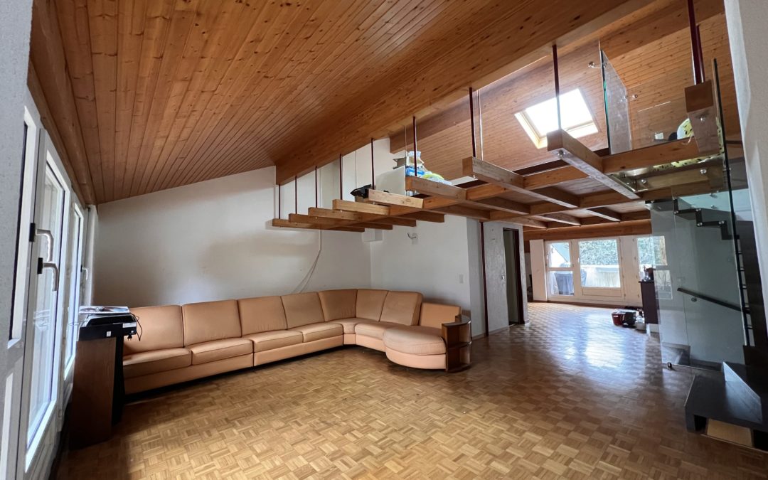 Vente immobilière aux enchères publiques à tout prix d’un appartement duplex à Chêne-Bougeries